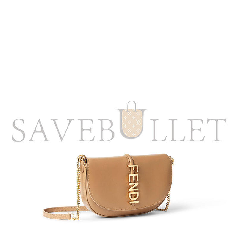 F**di graphy wallet on chain 8m0529anssf19p8 (20.5*13*3.5cm)